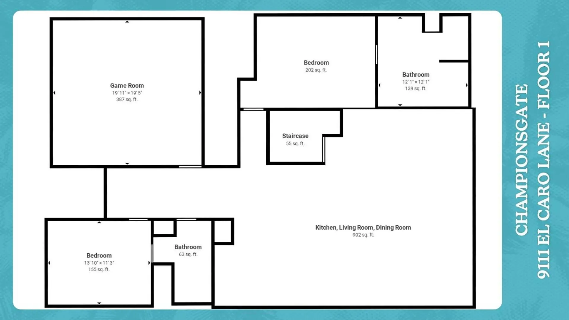 Ec9111 Championsgate Resort Vacation Pool Home Davenport